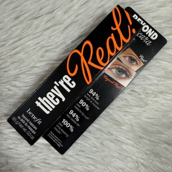 Benefit They're Real Mascara .3oz + Urban Decay Subversion Lash Primer .28oz Set - Picture 2 of 10